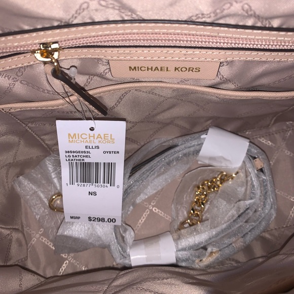 Michael Kors Soft Pink Over the Shoulder Clutch - Picture 6 of 6